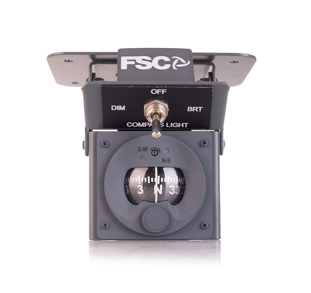 FSC B737 Wet Compass front backlight off